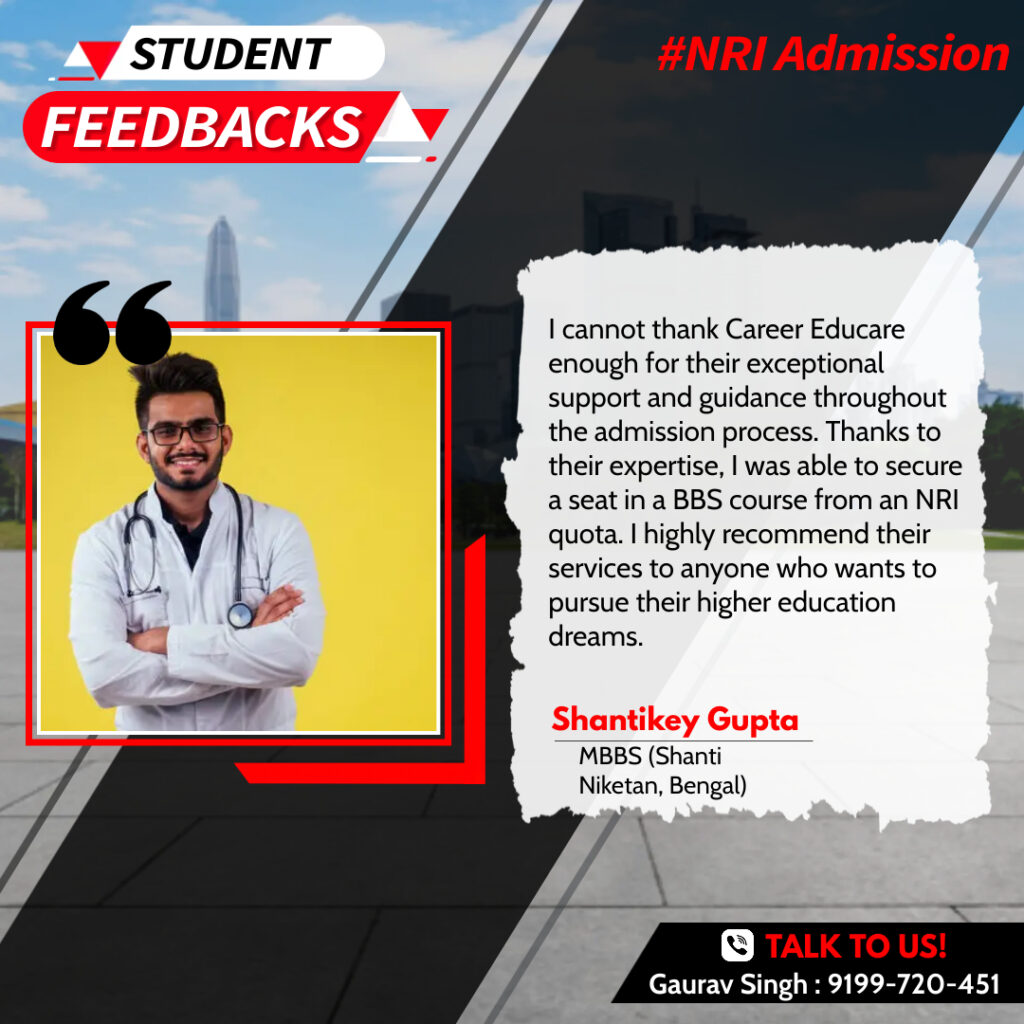 nri mbbs admission